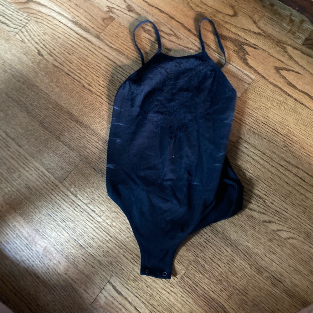 Free People High Neck Bodysuit